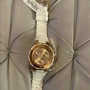 Rose Gold Michele Jelly Watch